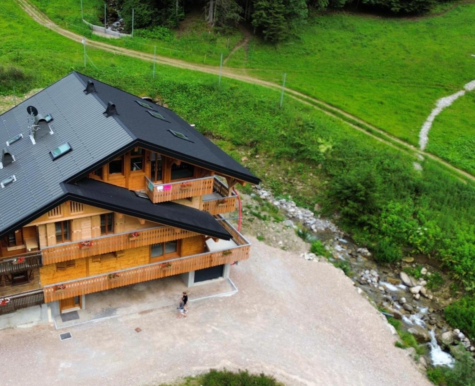 La Rose Des Neiges A Châtel Exterior foto