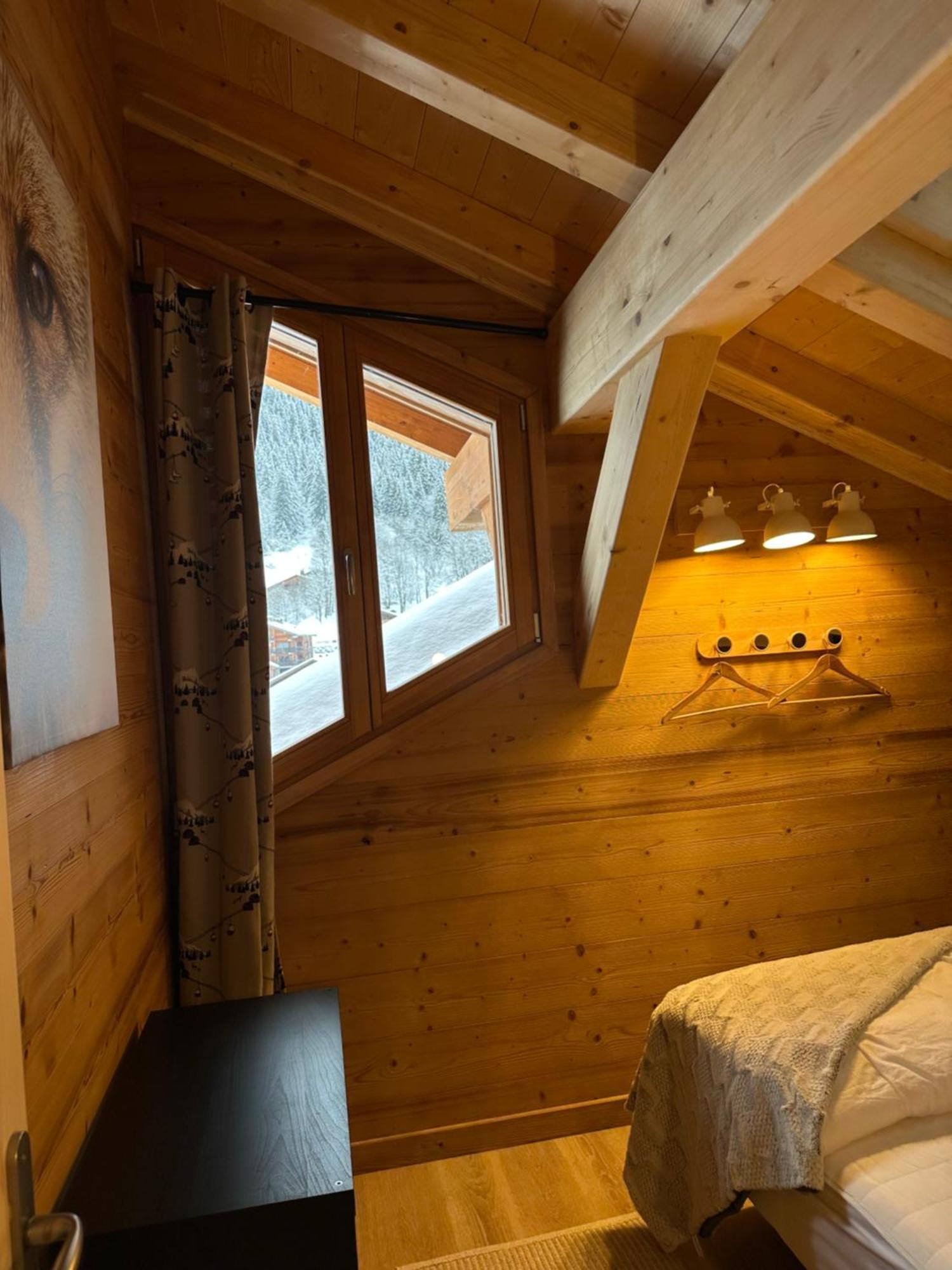 La Rose Des Neiges A Châtel Exterior foto