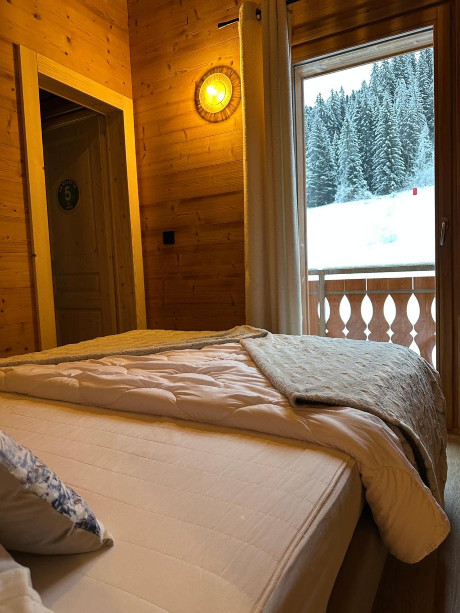La Rose Des Neiges A Châtel Exterior foto