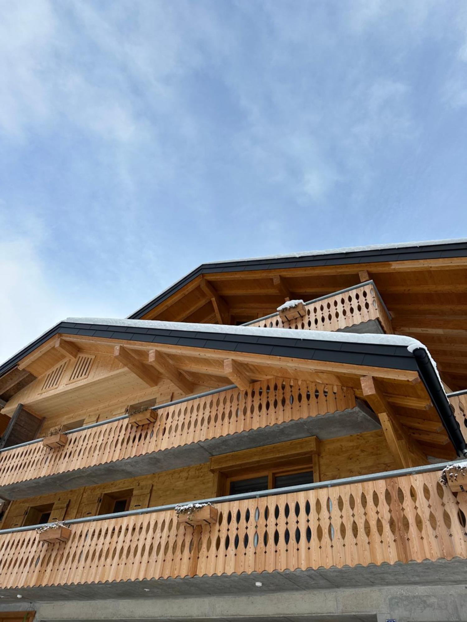 La Rose Des Neiges A Châtel Exterior foto